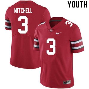 Youth Ohio State Buckeyes #3 Teradja Mitchell Scarlet Nike NCAA College Football Jersey Increasing JUX2044MA